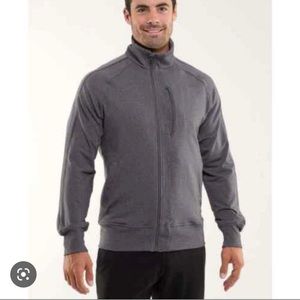 Lululemon Kung Fu Jacket II Heathered Dark Slate Sz XL
